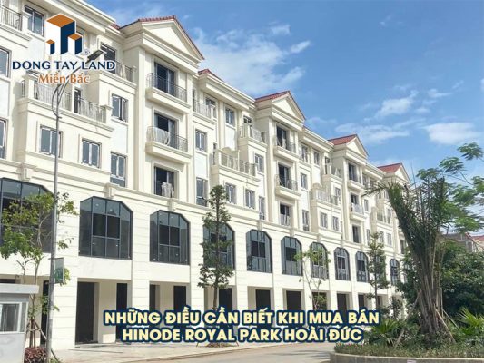 mua bán Hinode Royal Park Hoài Đức