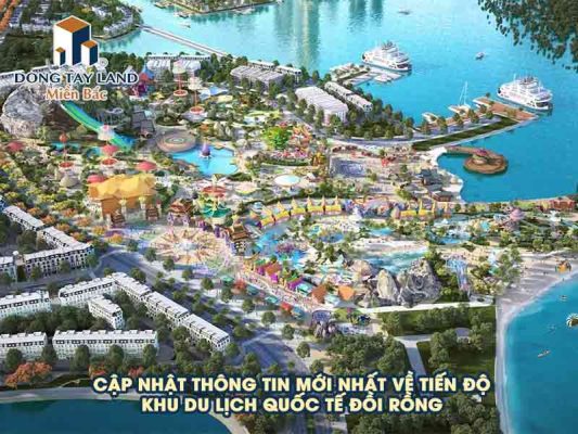 Tiến độ khu du lịch quốc tế Đồi Rồng 