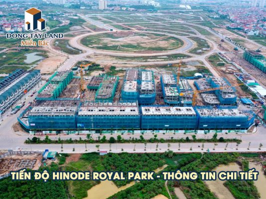 Tiến độ dự án Hinoe Royal Park