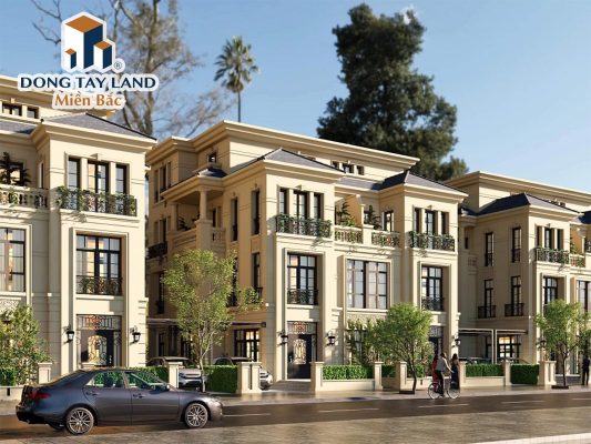 Diện tích biệt thự Hải An Center