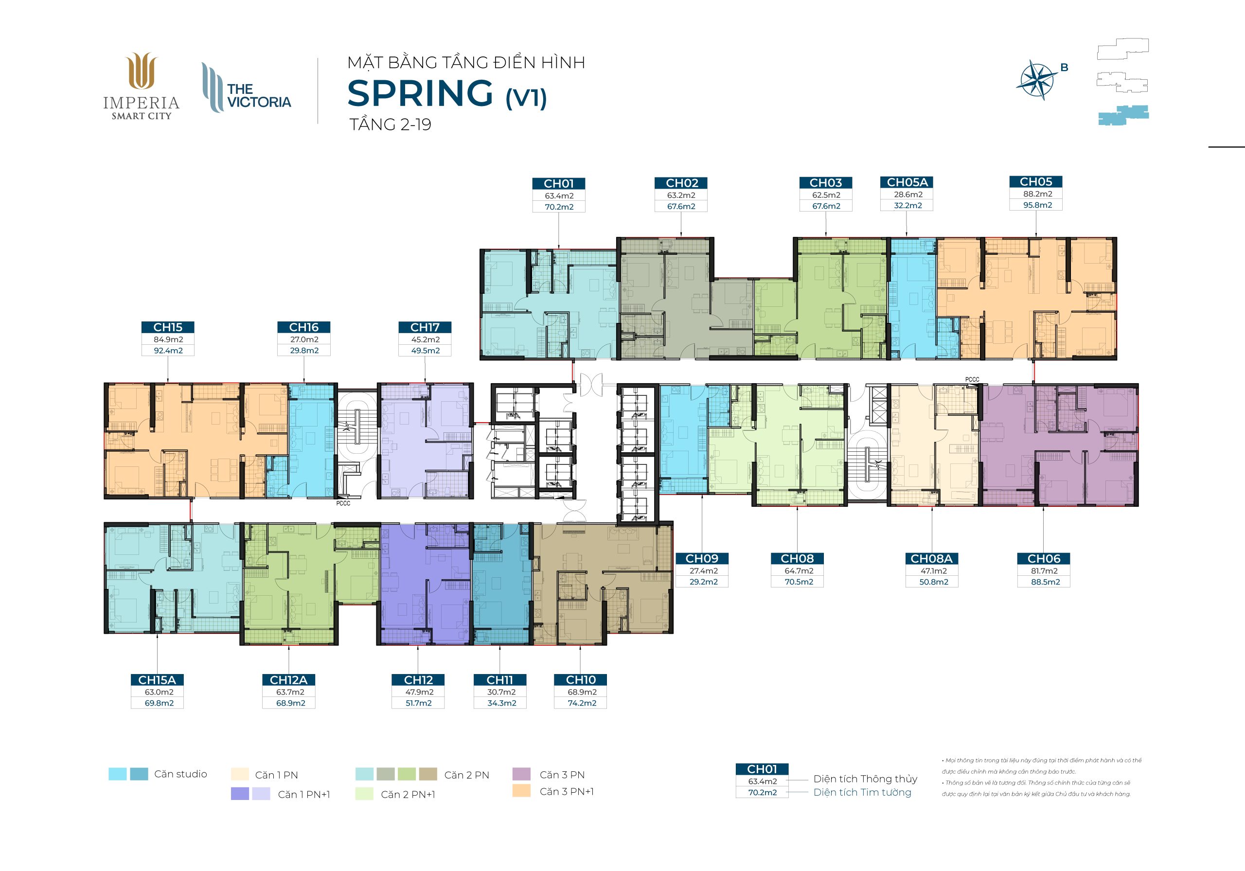 Tòa V1 dự án The Victoria